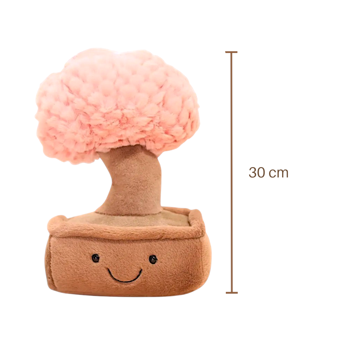Bonsai kawaii Kuscheltier sanftes Lächeln im Topf Die Kuschelecke