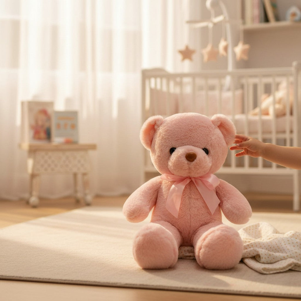 Klassischer Teddybär Kuscheltier weich für Kinder Die Kuschelecke