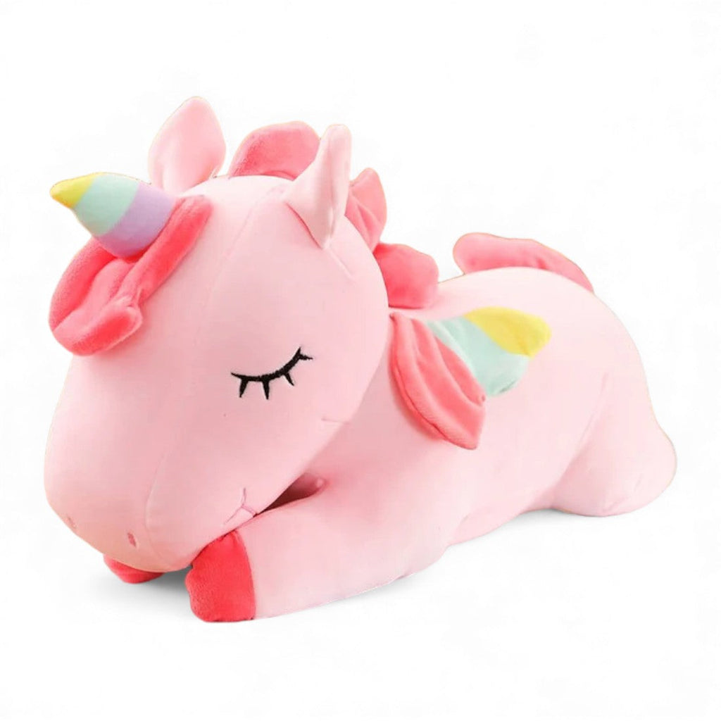 Liegendes Einhorn Kuscheltier für Kinder Die Kuschelecke