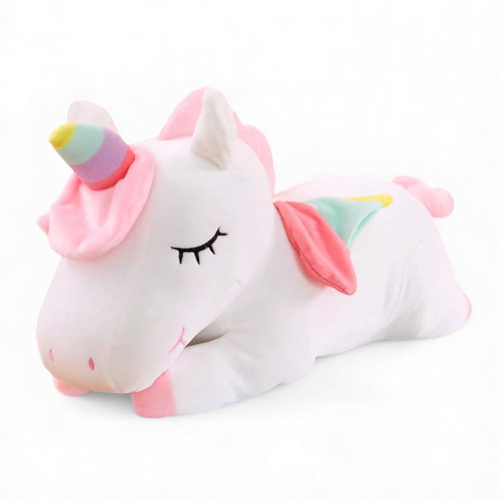 Liegendes Einhorn Kuscheltier für Kinder Die Kuschelecke