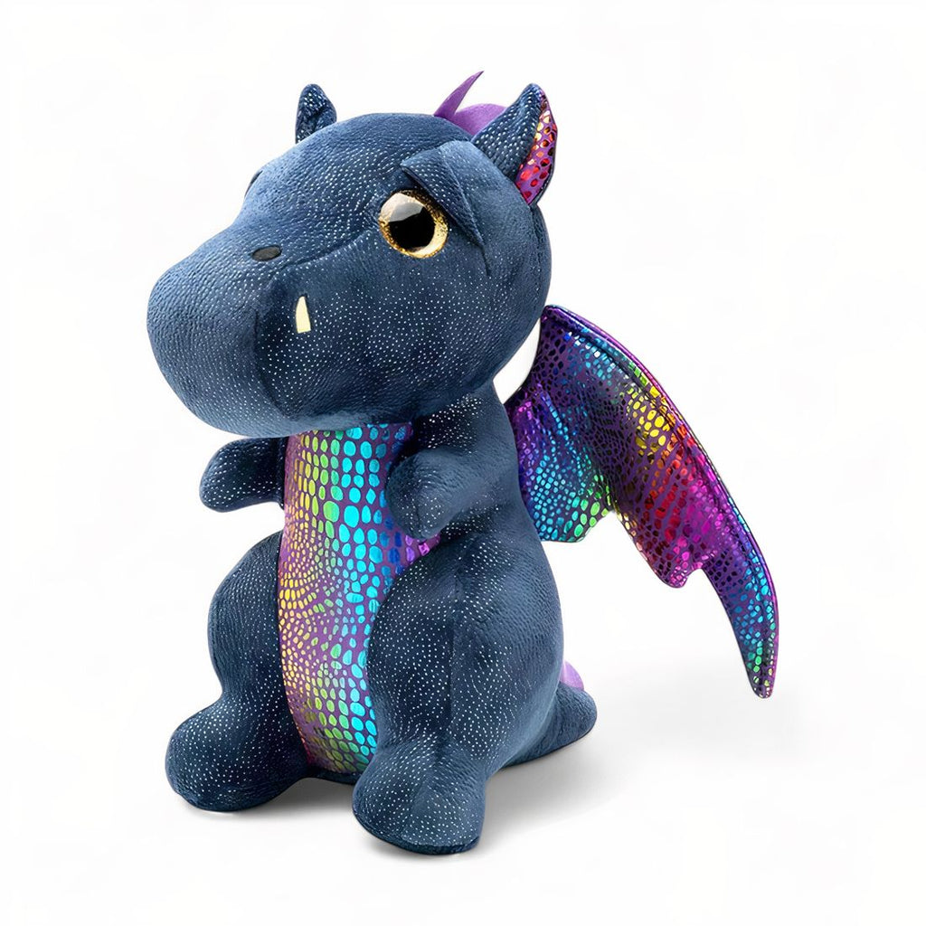 Niedlicher Drache Kuscheltier magisch glänzend Die Kuschelecke