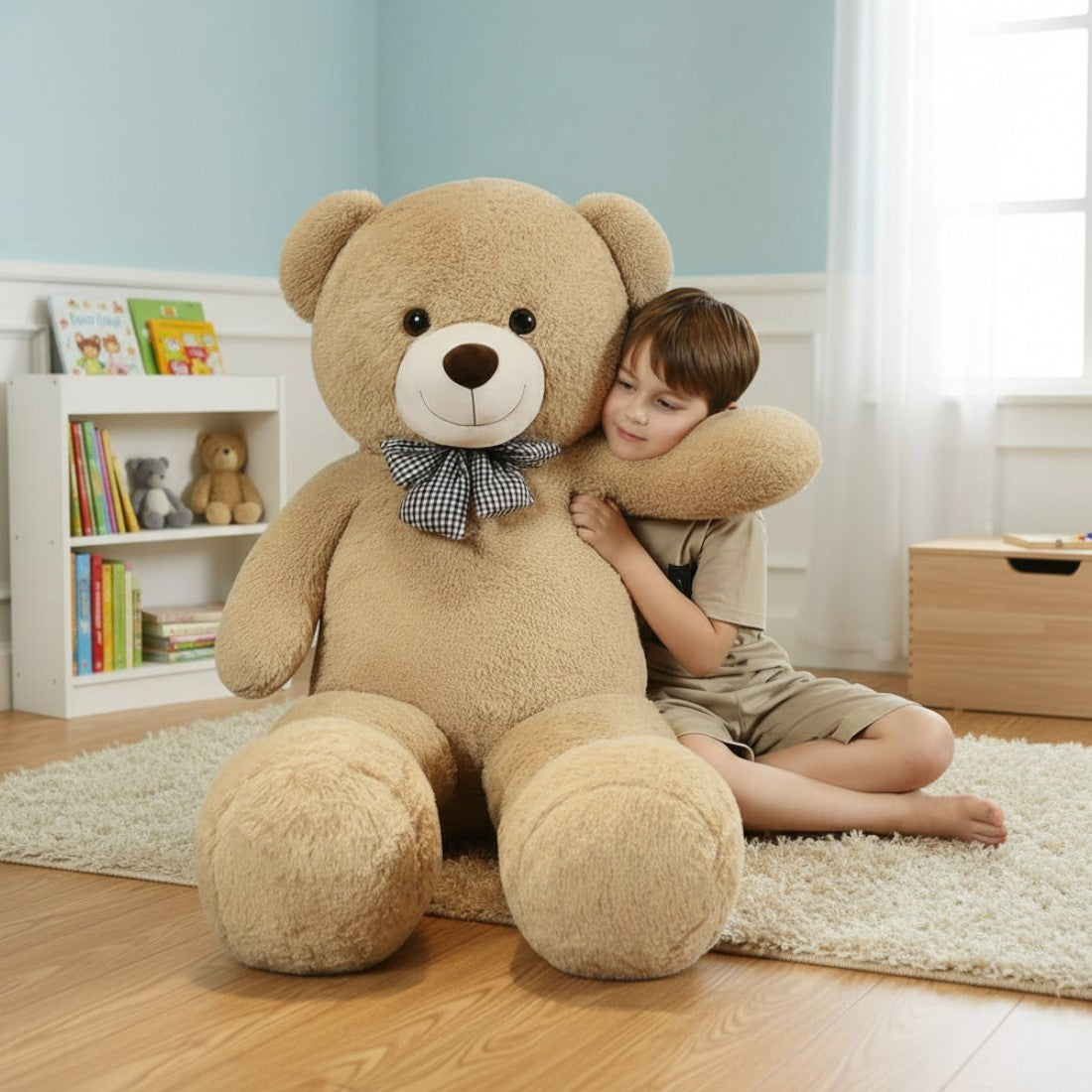Riesiger Teddybär Kuscheltier weich Die Kuschelecke