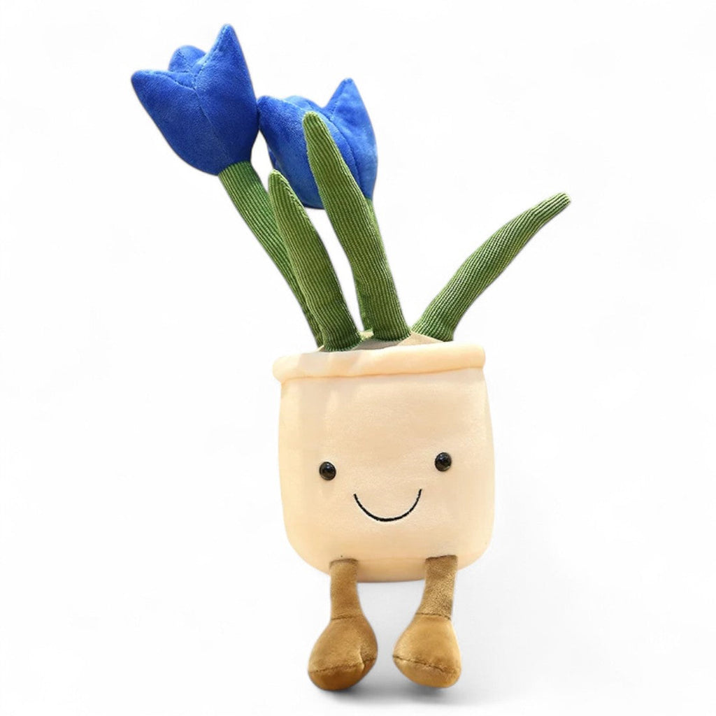 Tulpen Pflanze kawaii Kuscheltier im Topf Die Kuschelecke