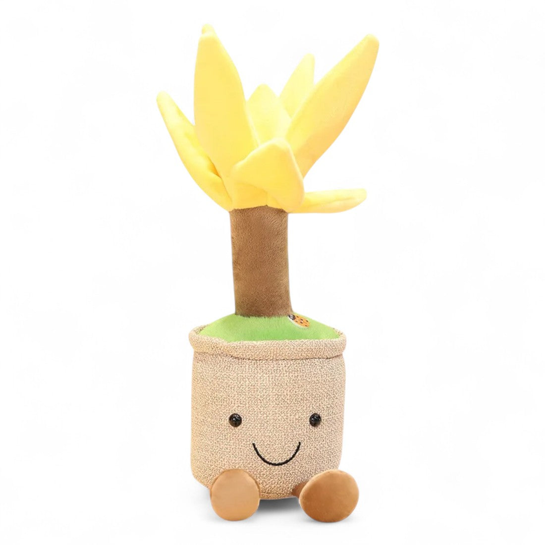 Yucca Pflanze kawaii Kuscheltier im Topf Die Kuschelecke