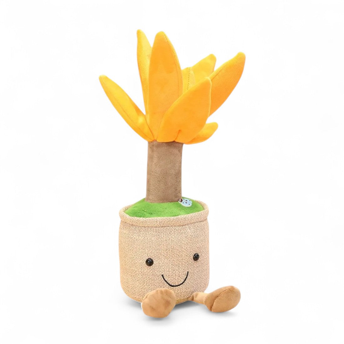 Yucca Pflanze kawaii Kuscheltier im Topf Die Kuschelecke